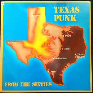 Various TEXAS PUNK FROM THE SIXTIES (EVA 12006) France 1982 compilation LP of Texas 60's punk singles